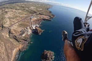 Adeje: Paratrike Flying Tour with Hotel Pickup and Photos