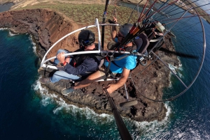 Adeje: Paratrike Flying Tour med upphämtning på hotell och foton