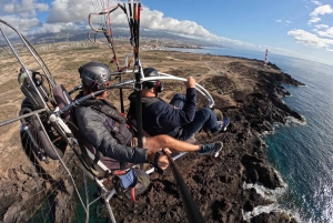 Adeje: Paratrike Flying Tour med upphämtning på hotell och foton