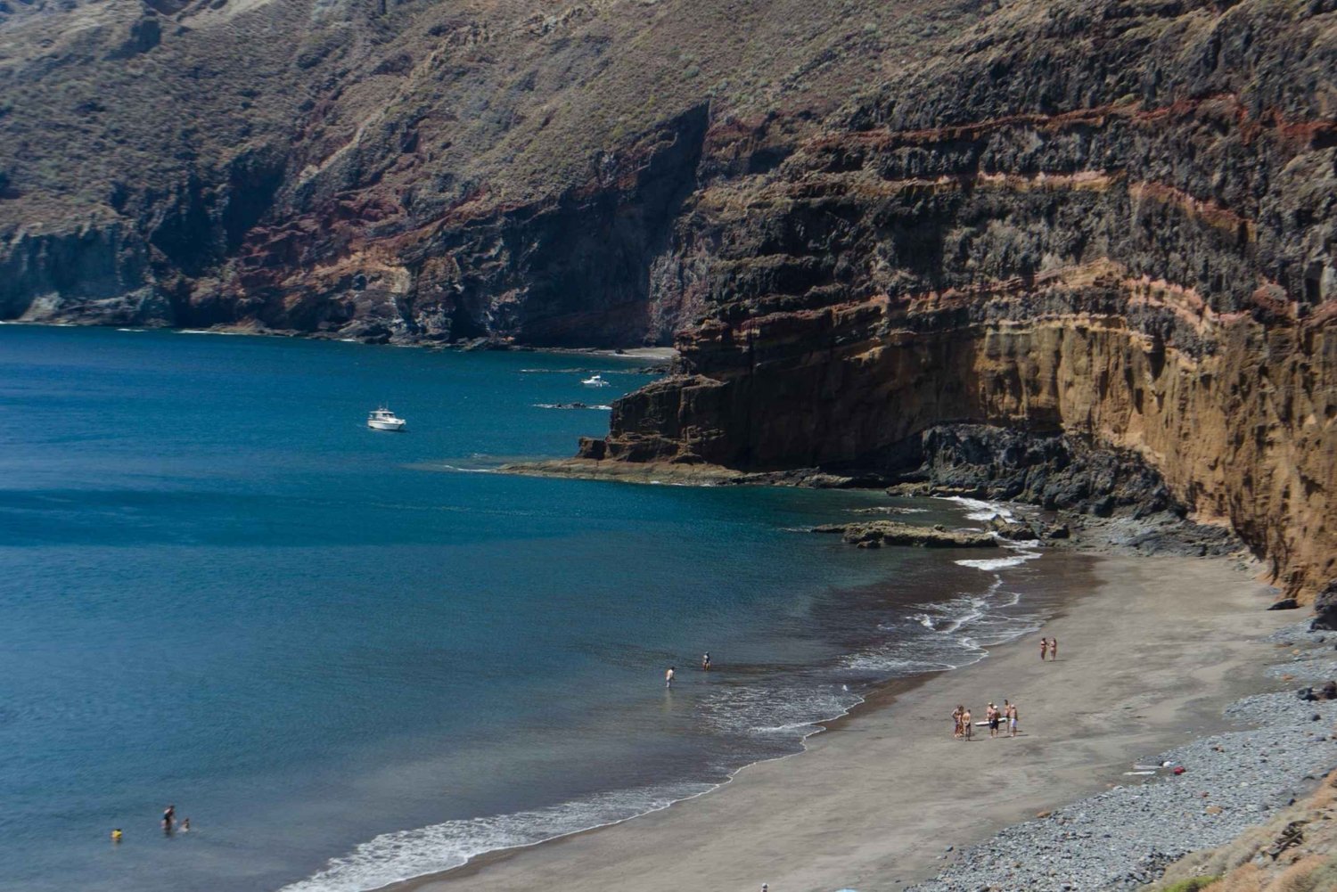 Anaga: Hike from the forest to the beach and return by boat.