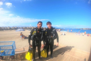 Tenerife: First Experience underwater. Photos and Videos