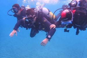 First Experience underwater. Try Scuba Diving