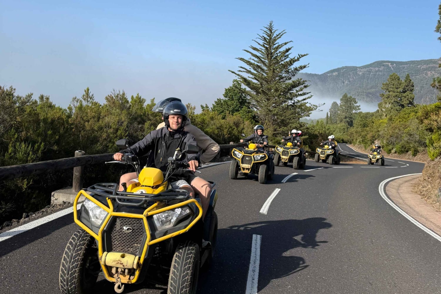 Asciende al Parque Nacional del Teide en Quad desde el Puerto de la Cruz.
