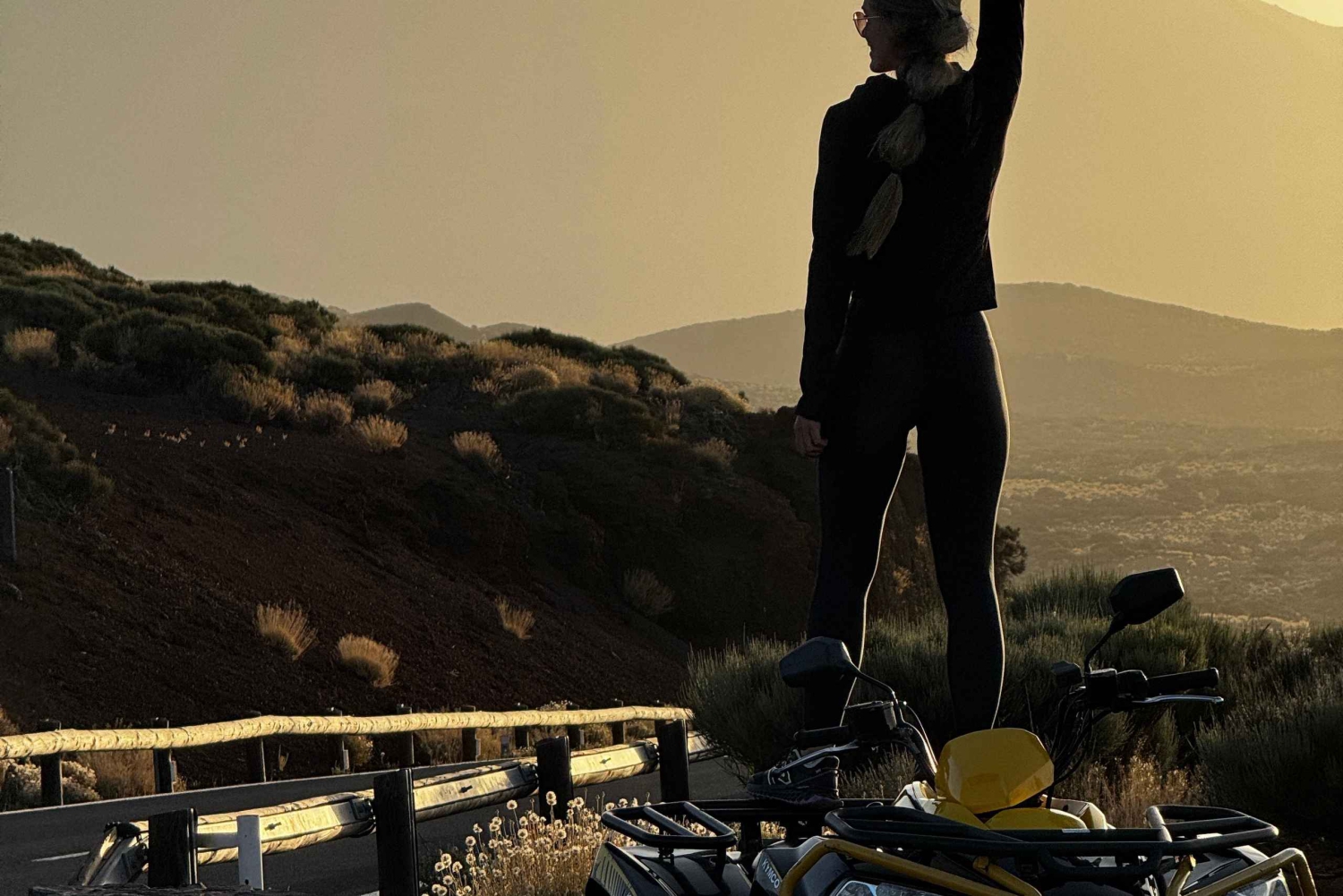 Asciende al Parque Nacional del Teide en Quad desde el Puerto de la Cruz.