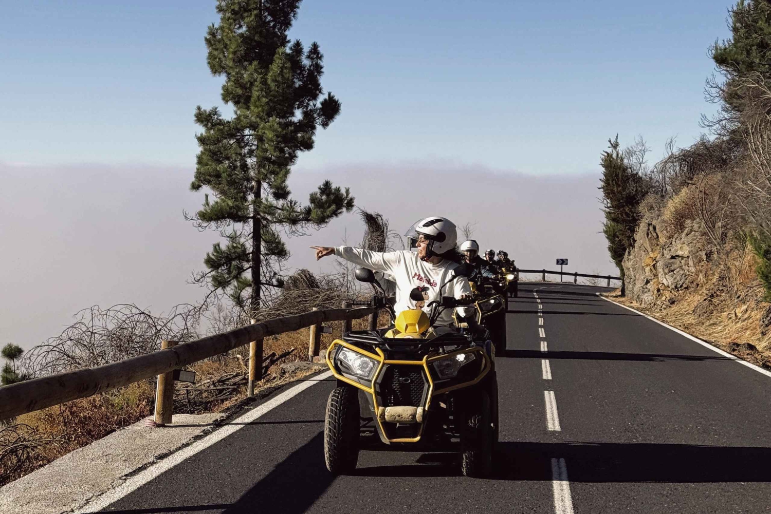 Asciende al Parque Nacional del Teide en Quad desde el Puerto de la Cruz.