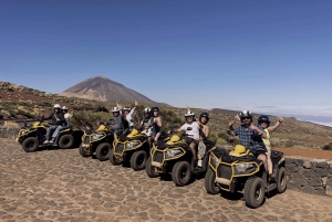 Asciende al Parque Nacional del Teide en Quad desde el Puerto de la Cruz.