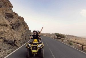 Asciende al Parque Nacional del Teide en Quad desde el Puerto de la Cruz.
