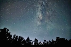 Expérience astronomique sur le Teide avec coucher de soleil, observation des étoiles et dîner