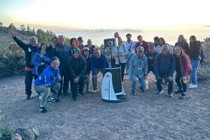 Expérience astronomique sur le Teide avec coucher de soleil, observation des étoiles et dîner