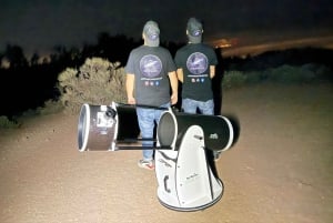 Expérience astronomique sur le Teide avec coucher de soleil, observation des étoiles et dîner