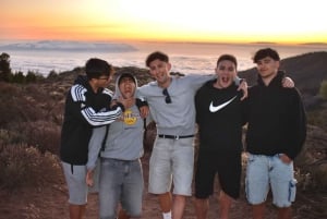 Expérience astronomique sur le Teide avec coucher de soleil, observation des étoiles et dîner