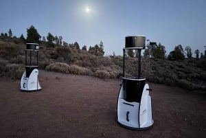 Expérience astronomique sur le Teide avec coucher de soleil, observation des étoiles et dîner