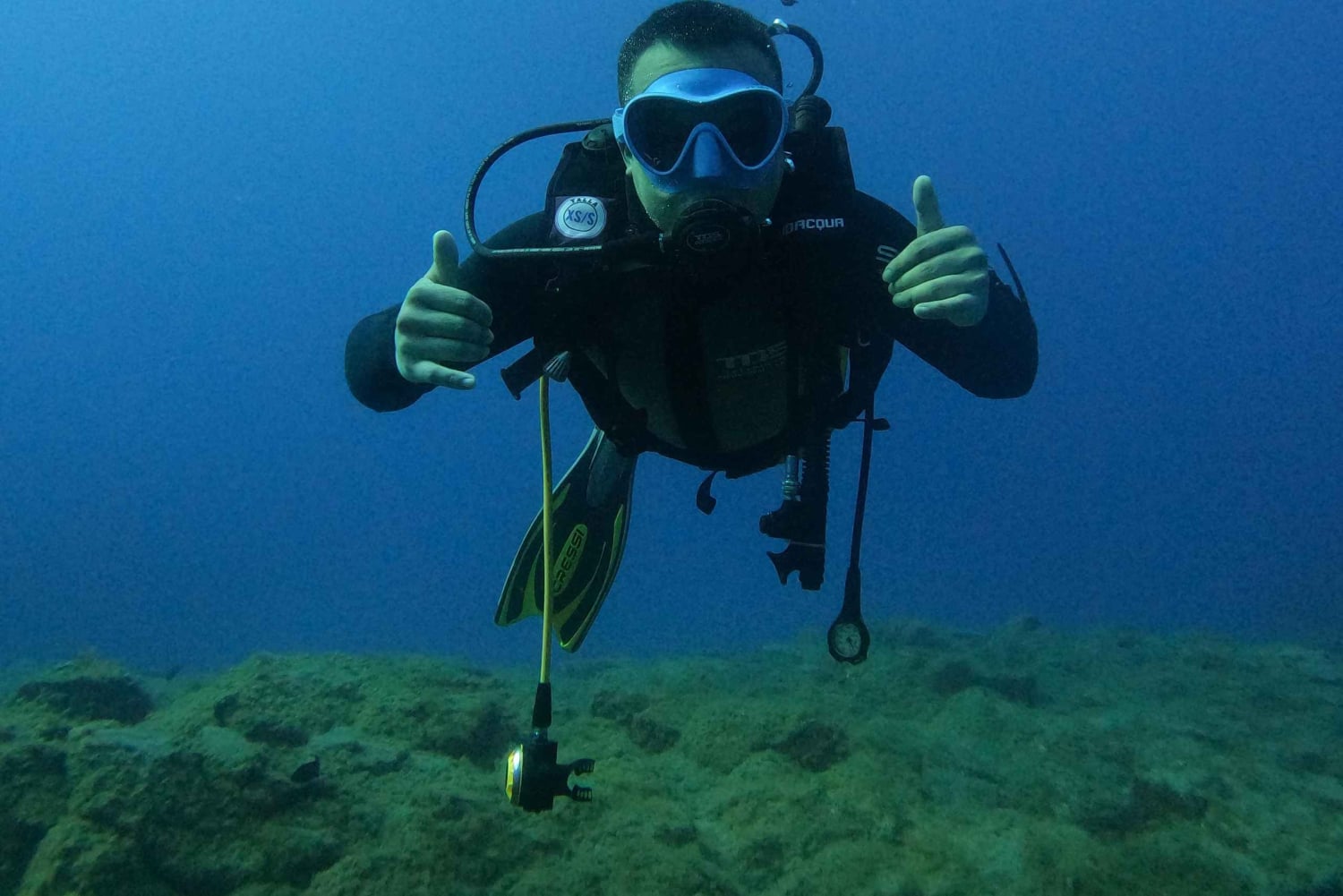 Inmersión para principiantes con Scubapoint Tenerife en la Zona de las Tortugas