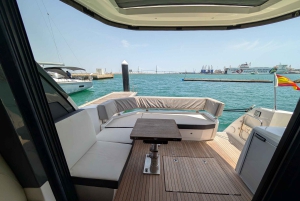 Cádiz: Luksusmotorbådtur i Cádiz-bugten