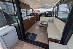 Cádiz: Luksusmotorbådtur i Cádiz-bugten