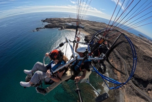 COAST: Fly over the coasts of Tenerife by Paratrike! (20min)