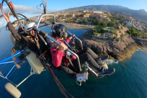 KÜSTE: Fliege mit dem Paratrike über die Küsten Teneriffas! (20min)