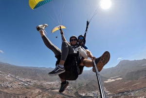 Costa Adaje: Paragliding from 1100m - Incredible landscape!
