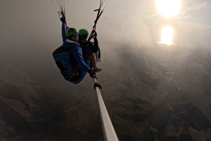 Costa Adaje: Paragliding from 1100m - Incredible landscape!