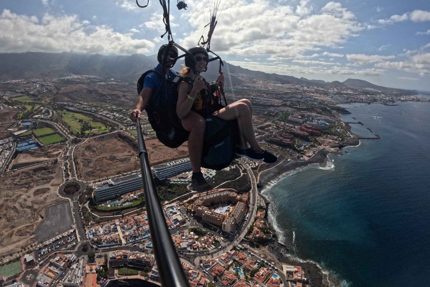 Costa Adeje, Paragliding med upphämtningsservice och 5 gratis bilder!
