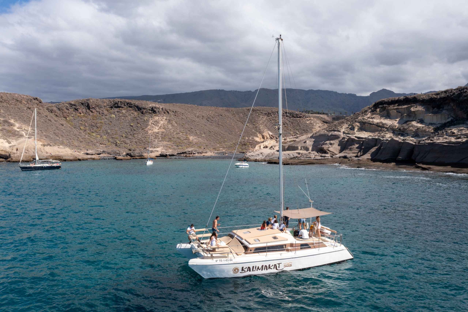 Costa Adeje: Private Catamaran Tour 22 Persons Max