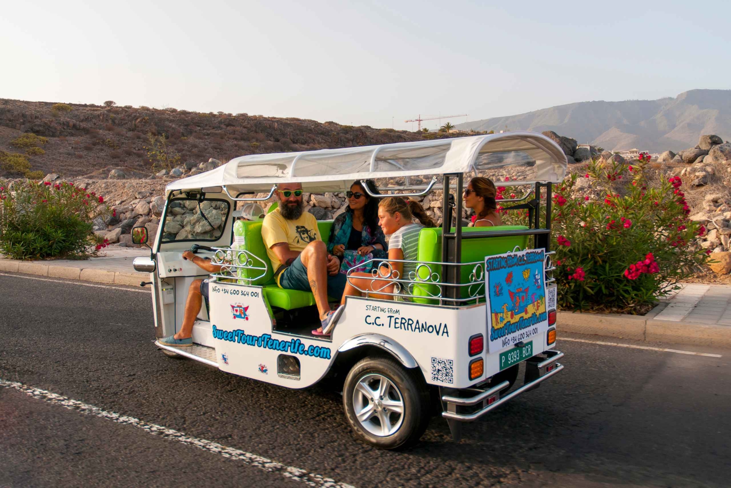 Costa Adeje: Secret Volcano Tuk Tuk Tour