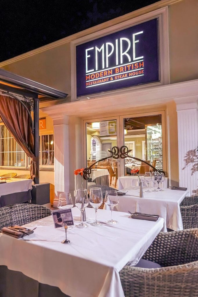 Empire Modern British Restaurant & Steakhouse