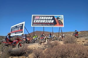 Enduro Motorbike Adventure Trip Tenerife 4h