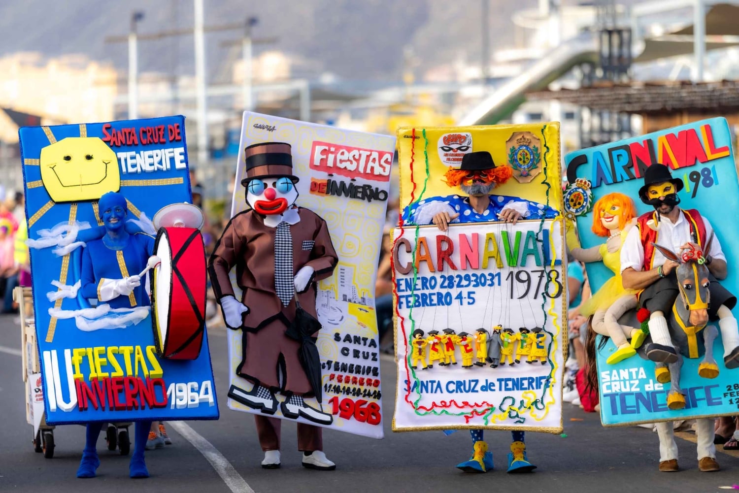 Excursion to the Santa Cruz de Tenerife Carnival Parade