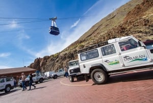 From Arona: Teide Cableway Jeep Safari Half-Day Tour