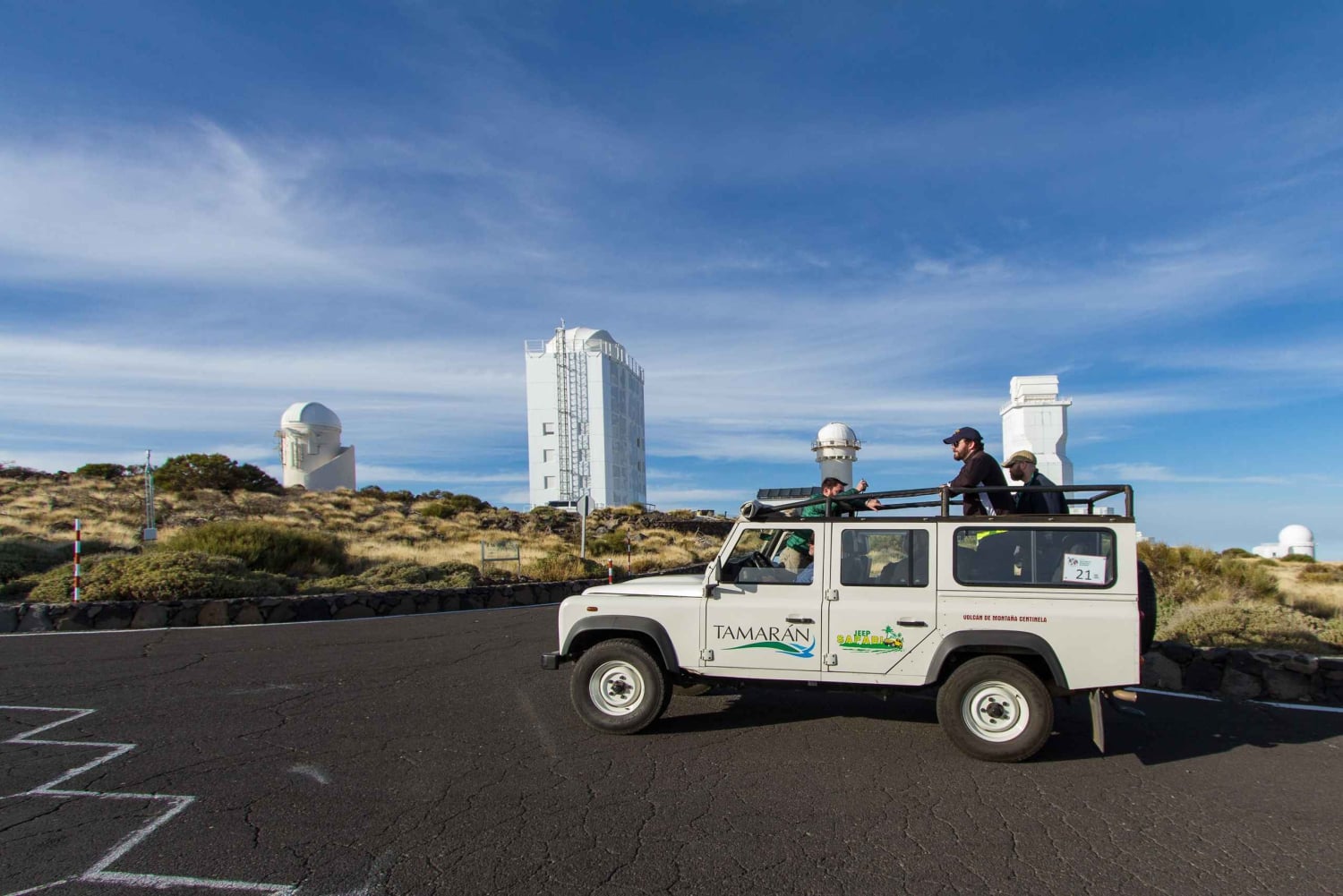 Da Playa de las América: tour di mezza giornata con safari in jeep