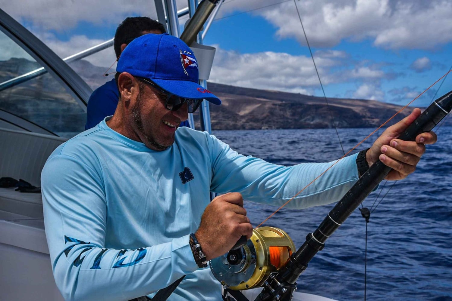 From Puerto Colón: Private Fishing Boat Charter with Lunch