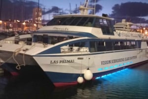 From Puerto Rico: Boat trip along the coast w/ Food & Drinks