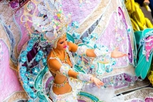 Fra det sydlige Tenerife: Karnevalsparade Santa Cruz de Tenerife