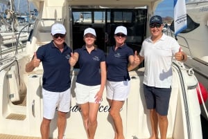 Круиз для гурманов на закате с наблюдением за китами