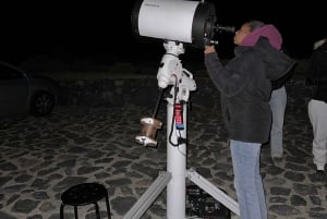 Hike under stars and Skywatching with astronomer at Teide