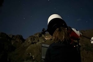 Hike under stars and Skywatching with astronomer at Teide