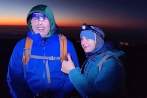 Senderismo Cumbre del Teide de noche para un amanecer y una sombra