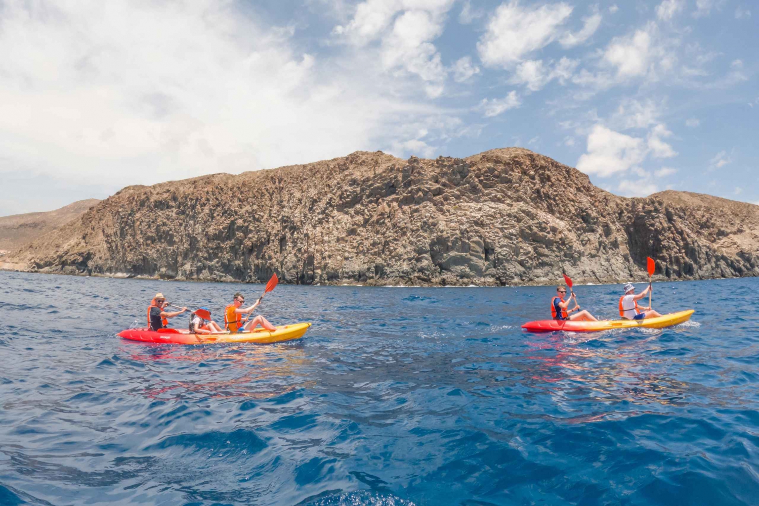 Kayaking & Snorkelling In Los Cristianos, Tenerife