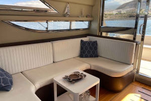 Las Galletas: Privat luksus yacht krydstogt med frokost