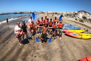 Лос-Кристианос: каякинг и сноркелинг с черепахами