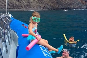 Los Gigantes to Teno: Boat trip with snorkeling & drinks