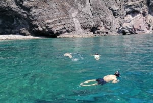 Da Los Gigantes a Teno: Gita in barca con snorkeling e bevande