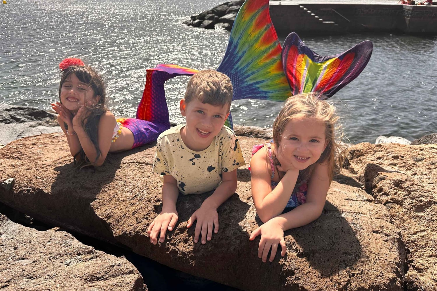 Experiencia de sirena y sesión fotográfica, incluyendo maquillaje.