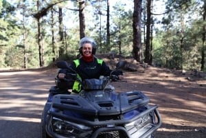 From Costa Adeje: Mount Teide Forest Off-Road Quad Bike Tour