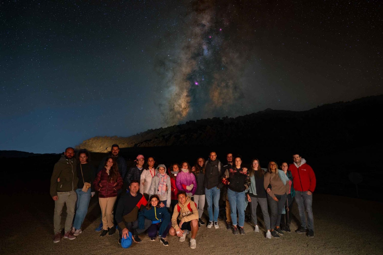 Teide: Guidet planetobservationstur med teleskop