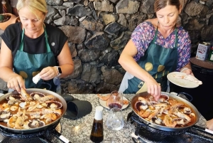Paella-madlavningskursus i en gammel kanarisk landsby på Tenerife