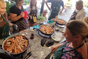 Paella-madlavningskursus i en gammel kanarisk landsby på Tenerife