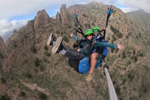 Costa Adaje: Paragliding fra 1100 meters høyde - Utrolig landskap!