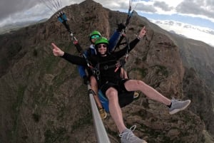 Costa Adeje: Tandem Paragliding Experience with Hotel Pickup